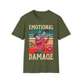 thumbnail image 2 of Emotional Damage Meme Angry Gamer Novelty Unisex Softstyle T-Shirt, 2 of 7
