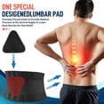 thumbnail image 2 of Soporte de espalda transpirable FEATOL con almohadilla lumbar para el dolor lumbar, 2 of 8
