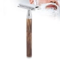 thumbnail image 3 of Maquinilla De Afeitar De Seguridad, Afeitadora Manual Ergonómica Profesional Portátil De aleación De Zinc Para Viajes A Casa Para El Cuidado Facial De Hombres, 3 of 7