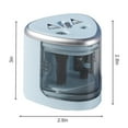 thumbnail image 2 of Sacapuntas eléctrico con pilas, sacapuntas automático, suministros, 2 of 5