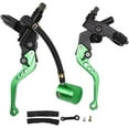 thumbnail image 1 of HUGFEGWE UniversalClutch Brake Lever Aluminium Alloy Motorcycle Replacement (Green) CJB91-78951, 1 of 9