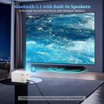 thumbnail image 4 of Native 1080P Video Projector with 5G WiFi  5.1 Speaker 16000LM Outdoor Movie  200 Inch, 4 of 7