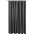 thumbnail image 1 of LAICAIW Fabric Shower Curtain or Liner Extra Long 72 x 84 Inches-Hotel Quality, Machine Washable, Water Repellent-Graphite Gray, 72x84, 1 of 5