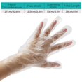 thumbnail image 4 of Revestimientos de baño de cera de parafina Segbeauty, 200 unidades, con guantes y fundas para pies, 4 of 7