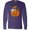 Purple, variant on Inktastic Halloween Kitties in Pumpkin Long Sleeve T-Shirt