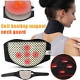 thumbnail image 2 of HHBEAUTY Self Heating Neck Support Brace for Men Women Magnetic Thermal Cervical Collar Physical Therapy Neck Warmer Headaches Shoulders Back Spinal Pain Relief Adjustable Heated Pad, 2 of 9