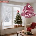 thumbnail image 2 of Stylish Metal Christmas Tree Wind Spinner - Festive Zigzag Design with Reindeer & Sleigh Perfect for Yard & Garden Decor, 2 of 7
