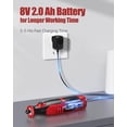 thumbnail image 4 of Herramienta rotativa AVID POWER 8V 2.0 Ah inalámbrica con 60 accesorios, 4 of 9