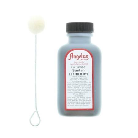 UPC: 0086366500286 | Angelus® Leather Dye  3 oz. Suntan