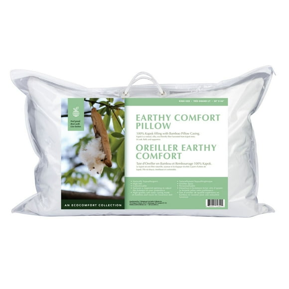 Oreiller Earthy Comfort Kapok - Très Grand Lit
