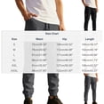 thumbnail image 4 of TaTaai Men’s Cargo Pants for Men Solid Color Drawstring Elastic Waist Multi Pocket Workwear Trousers for Daily Gift, 4 of 9