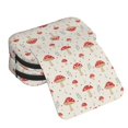 thumbnail image 4 of Goofa Mushroom Pattern Double Layer Pen Pencil Case, Protective Large Capacity Storage Organizer Pen Pouch, Office College Supplies for Teens Adults, 4 of 7