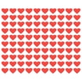 thumbnail image 1 of Calcomanías de Espejo Acrílico Unique Bargains 100uds Corazón Rojo 22,5x20mm, 1 of 6