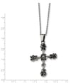 thumbnail image 3 of Collier Pendentif Croix Antique en Acier Inoxydable 22 Po, 3 of 3