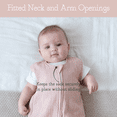 thumbnail image 4 of Little Grape Land Baby Sleep Sack 0-6 Months, 100% Cotton Muslin Wearable Blanket (Fog/Brick, Small), 4 of 10