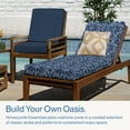 thumbnail image 3 of Hampton Texture Navy Essentials Dining Chair Cushion, 3 of 8