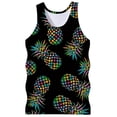 thumbnail image 1 of Men's Tank Top Graphic Print Muscle Sleeveless Shirt for Athletic Workout and Casual Wear Breathable Comfort for Spring Autumn, 1 of 2