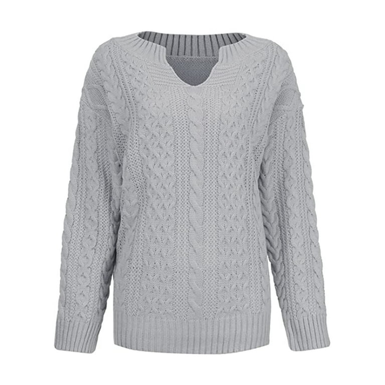 Walmart cable 2025 knit sweaters