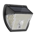 thumbnail image 1 of Lámpara de jardín solar Irfora 138LED Luz de sensor de movimiento solar Luz de pared solar al aire libre 3 modos de iluminación IP65 Luces de energía solar a prueba de agua para jardín Patio Irfora Lámpara de jardín solar, 1 of 5