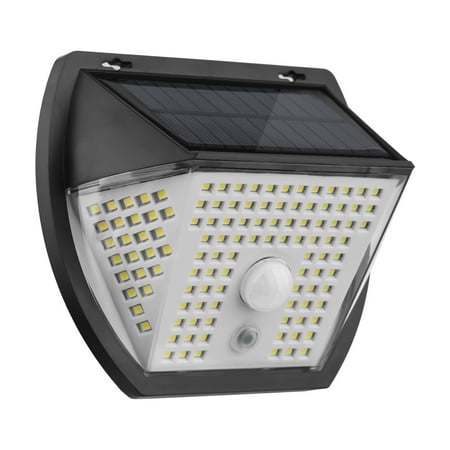 

138LED Solar Motion Sensor Outdoor Solar Wall 3 Modes IP65 Waterproof Solar Powered Lights for Garden Yard Driveway Aisle Patio Backyard Garage