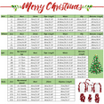 thumbnail image 3 of Christmas Pajama 2025 Family Matching Sets with 26 Letter Prints, Plaid Xmas Pjs Matching Christmas Pajamas for Family Funny Sleepwear Pijamas Navidad, 3 of 9