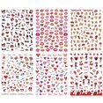 thumbnail image 4 of Autocollant d'Art d'Ongles de la Saint-Valentin Autocollant 3D Auto-Adhésif Décorations d'Ongles de la Saint-Valentin Lèvres Rouges Aguichant Amour Baiser Ange Bébé Cœur Cupidon Décorations d'Ongles de la Saint-Valentin (12 Feuilles), 4 of 8