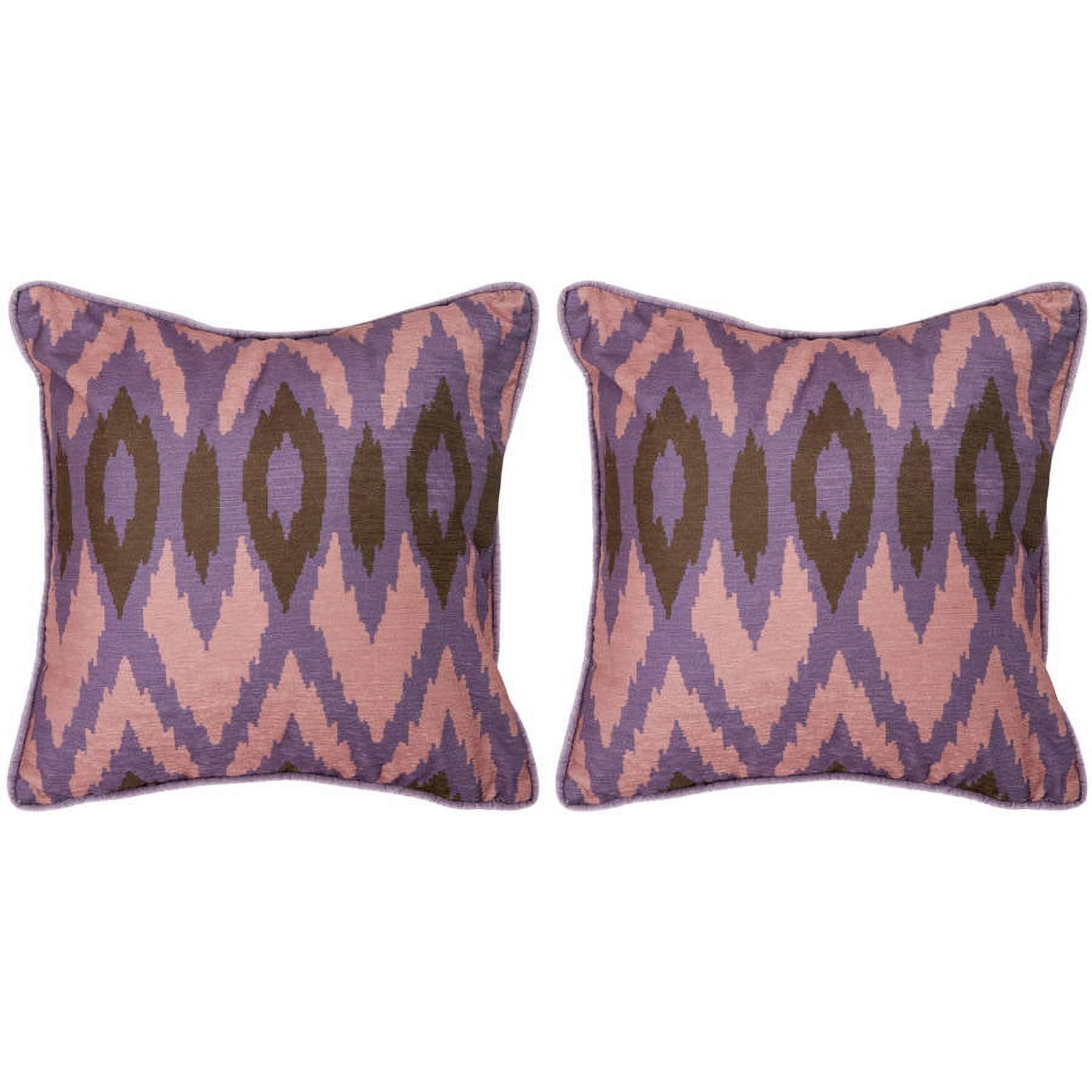 Safavieh Easton Lavender Pillow, Set of 2