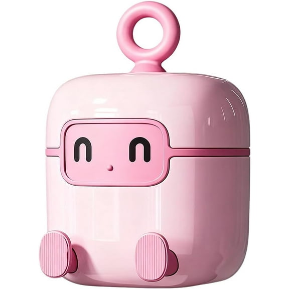 Washable Reusable Lint Roller Ball - Mini Portable Pet Hair Remover, Travel-Size Sticky Cleaner for Clothing, Home Essentials(LR Pink A 1 PCS)