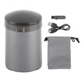 thumbnail image 2 of Beard Trimmer, Aluminum Alloy Steel High Sharpness Portable Beard Trimmer Water Resistant  for Travel, 2 of 7