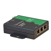 Brainboxes 5-Port Unmanaged Ethernet Switch wall Mountable, Black