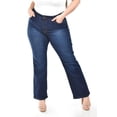 thumbnail image 2 of Jeans bootcut con strech Tallas Extras, 3729 (Azul oscuro) azul oscuro 44, 2 of 5