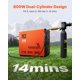 thumbnail image 2 of Compresor de aire PCP VEVOR 800W de doble cilindro 4500 psi/30 MPa, 2 of 9