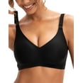 thumbnail image 3 of INNERSY Women's Nursing Bras for Breastfeeding Maternity Bra for Pregnancy Seamless Bralette(XL,Black), 3 of 9