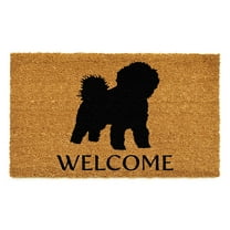 Calloway Mills 106882436 Bichon Frise Doormat 24" x 36"
