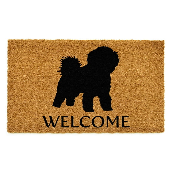 Calloway Mills 106882436 Bichon Frise Doormat 24" x 36"