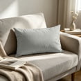thumbnail image 3 of Lumxatz Set of 1 Outdoor Lumbar Throw Pillows, All Weather Patio Cushions for Furniture, Water and Fade Resistant Decorative Pillows, 3 of 5