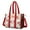 Pioneer Flower Floral-1, variant on Teacher Tote Bag,Pioneer Flower Floral Print Pattern Teacher Utility Tote Bag,Large Work Tote Bags for Women with Multiple Pockets,Top Zipper Closure,13.8x10.6x6.7 Inch