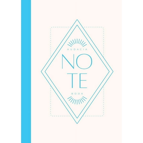 Aesthetic A5 Paperback Notebook: Angelite Version, (Paperback)