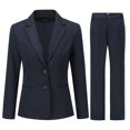 thumbnail image 1 of Yynuda Traje de negocios clásico de 2 piezas para mujer (blazer+pantalón), 1 of 4