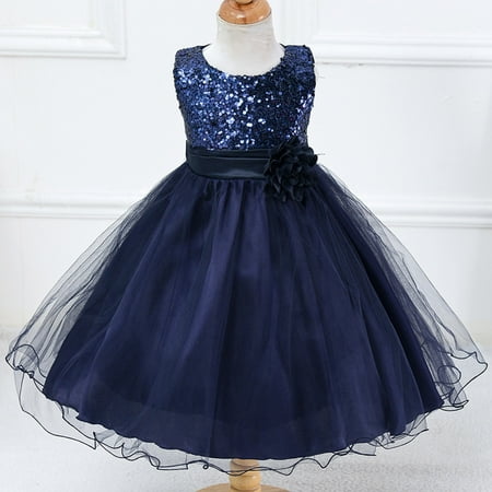 

PEASKJP White Dresser Toddler Girls Sleeveless Dresses Chiffon Flowy Sundress Floral Printed Dress BU1 4-5 Years