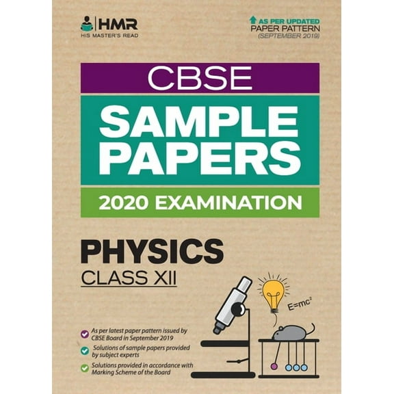 Sample Papers - Physics: CBSE Class 12 for 2020 Examination, (Paperback)