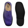thumbnail image 5 of LIBERTYZENO Boy Kids Leather Dress Shoes Boys Wedding Shoes for Kids, Purple, 5 of 6