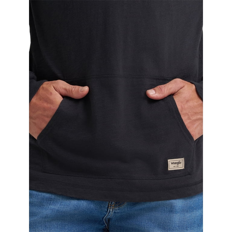 Wrangler Men's Long Sleeve Hooded Pullover photo 3