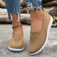 thumbnail image 2 of Rokment Nursing Walking Shoes for Women 2026 Spring Fall Lightweight Comfortable Mesh Memory Foam Othopedic Slip on Driving Tennis Non-Slip Work Loafers Flat Khaki Size 8.5, 2 of 7