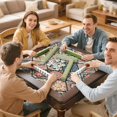 thumbnail image 7 of Boho Design Extra Large Rubber Playing Pad 31.5 Inch Square Mahjong Table Mat Features Non-Slip Grip and Noise Reducing Properties for Tiles and Cards, 7 of 7
