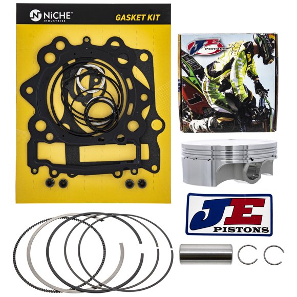Niche 105.5mm Big Bore 10:1 Compression Piston Gasket Kit for Yamaha Grizzly 700 ATV MK1001156