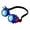 Blue purple, variant on Steampunk Glasses Rave Rainbow Crystal Lenses Steampunk Goggles Kaleidoscope Rave Rainbow Crystal Lenses Steampunk Goggles Outfits Accessories