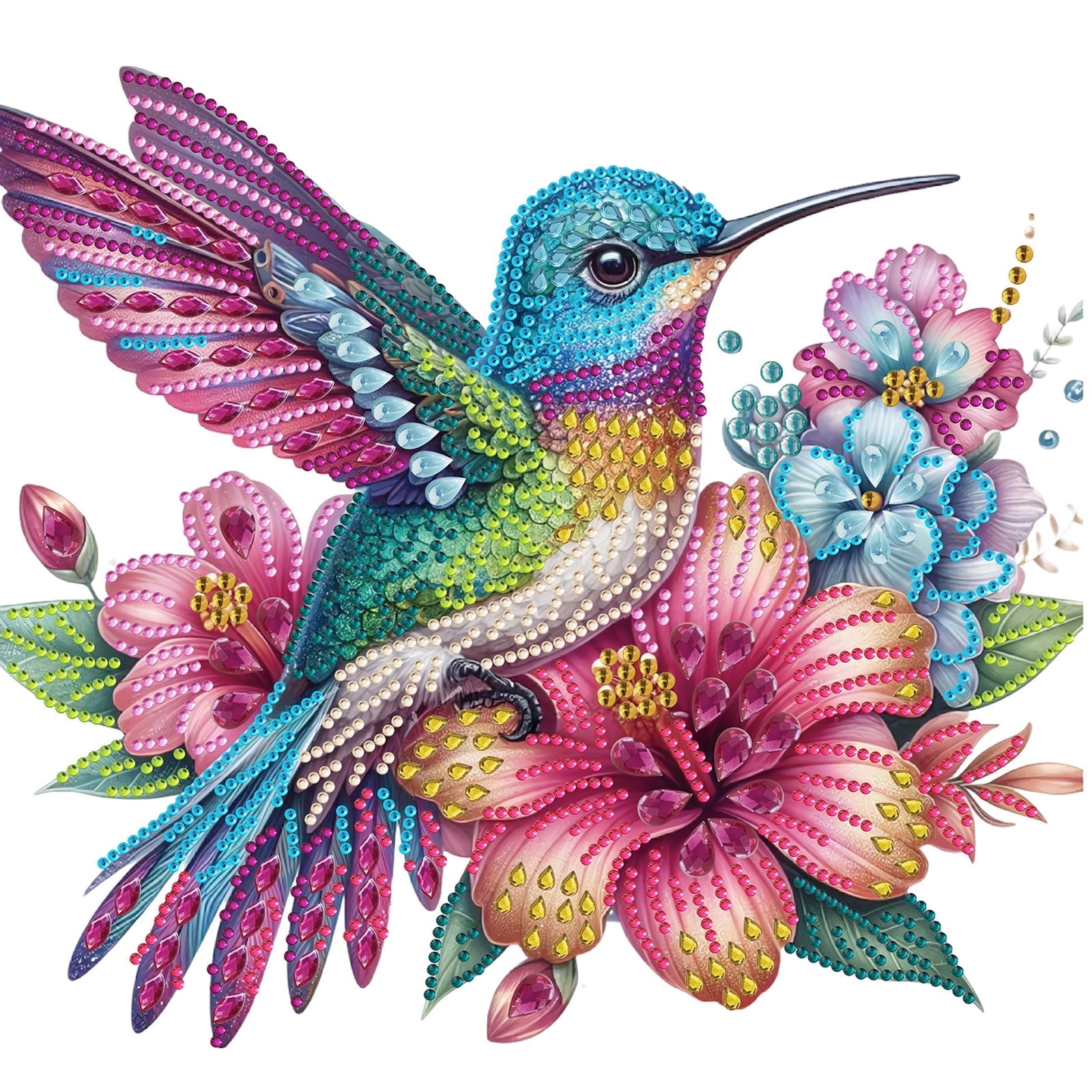 DIAMOND DOTZ® Blue Hydrangea Special Edition Diamond Painting Kit