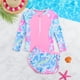 thumbnail image 5 of Vestido Largo de Manga Larga Traje de Surf de Manga Larga Dividido de las Niñas, 5 of 6