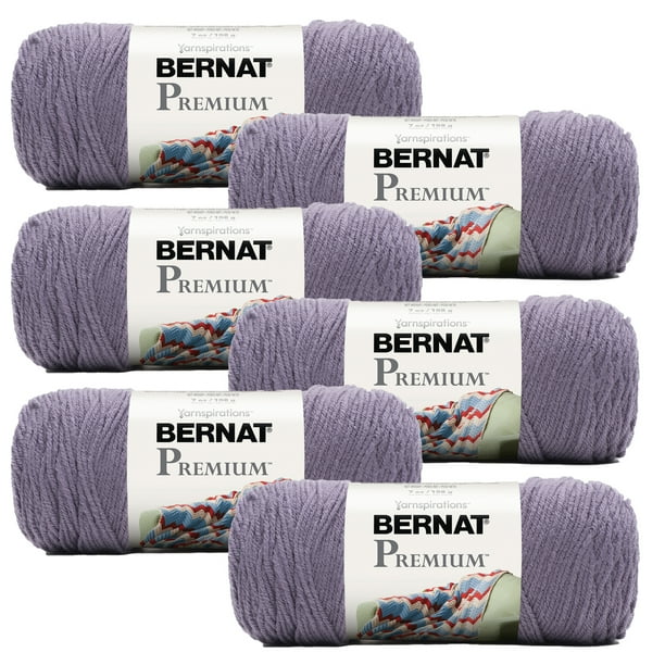 Bernat® Premium™ 4 Medium Acrylic Yarn, Grand Purple 7oz/198g, 360